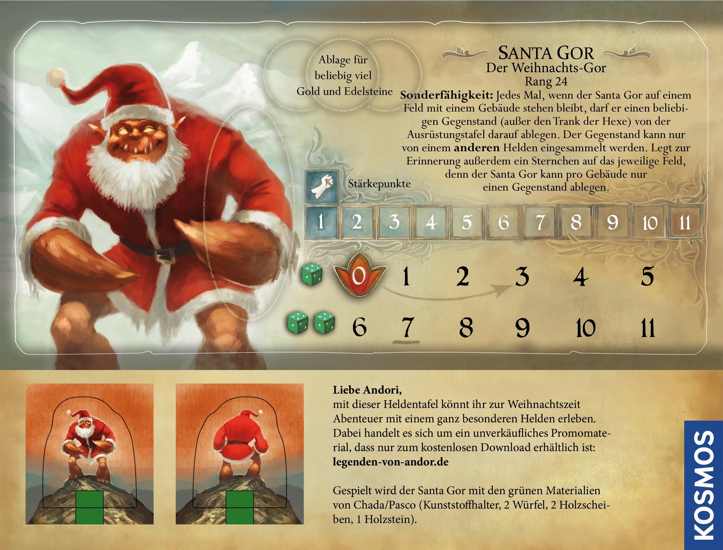 Die Legenden von Andor: Santa Gor