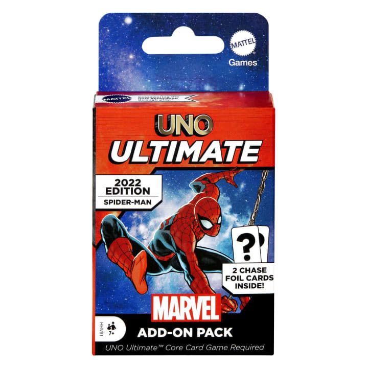 UNO Ultimate Marvel: Add-on Pack – Spider-man doboz