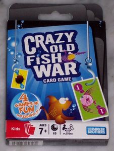 Crazy Old Fish War Card Game 4 Games of Fun Rolled into 1 - Parkers  Brothers 7+