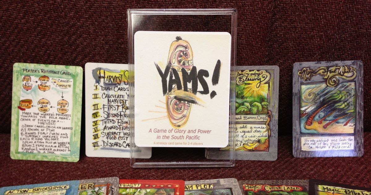 Yams! A Game of Power and Glory in the South Pacific Board Game