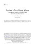 RPG Item: DYV6-01: Festival of the Blood Moon
