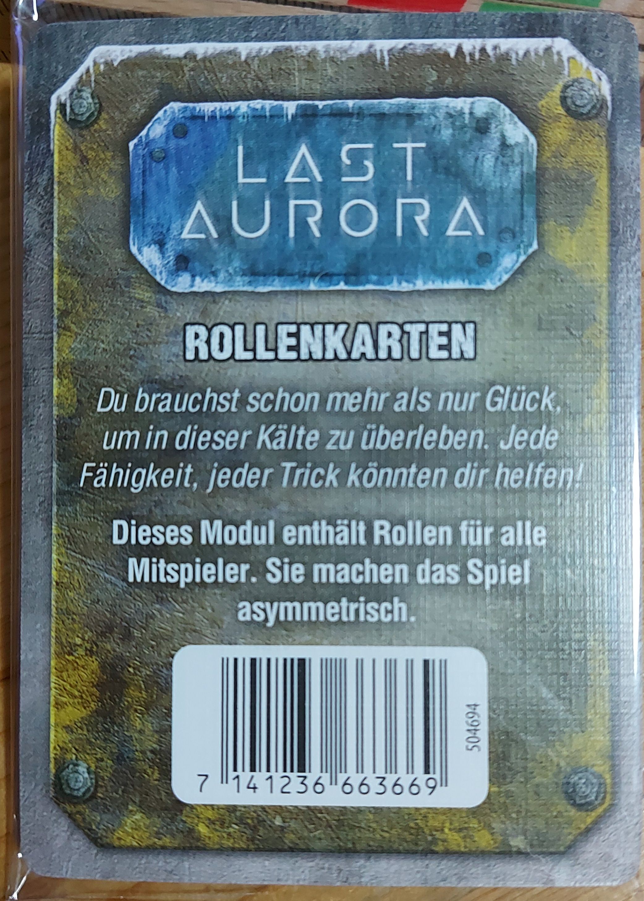Last Aurora: Role Cards