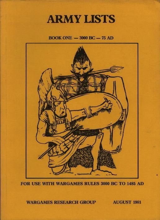 Coperta Army Lists Book One: 3000 BC – 75 AD