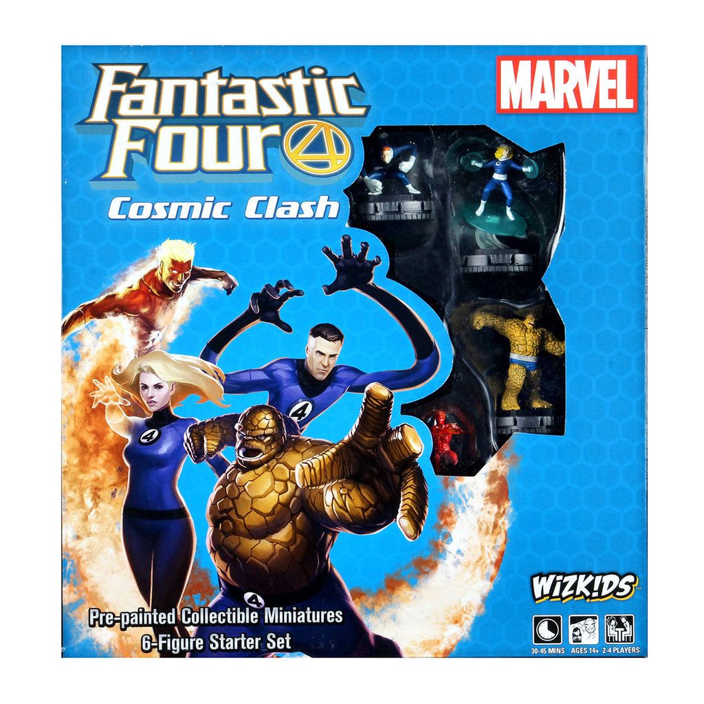 Marvel HeroClix: Fantastic Four Cosmic Clash Starter Set cover art