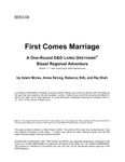 RPG Item: BIS3-04: First Comes Marriage