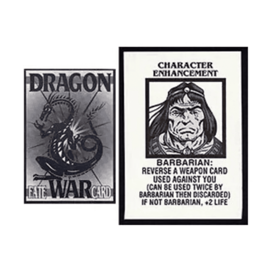 Dragon Wars: Pregame Character Enhancement Charts cover
