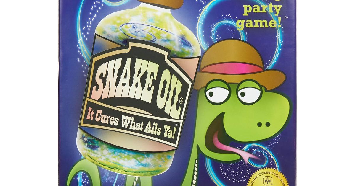 Snake Oil Board Game BoardGameGeek
