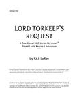 RPG Item: SHL1-09: Lord Torkeep's Request