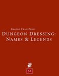 RPG Item: Dungeon Dressing: Names & Legends (5E)