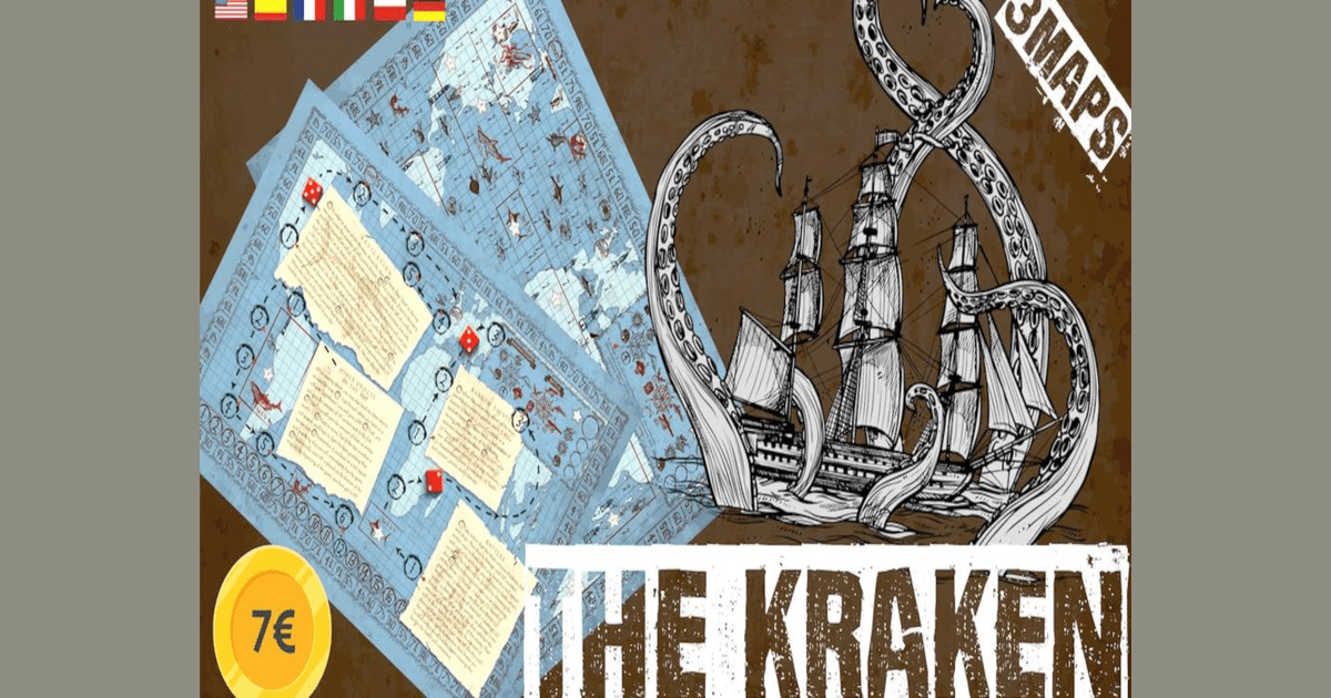 Kickstarter: The Kraken, Juegos Roll & Write