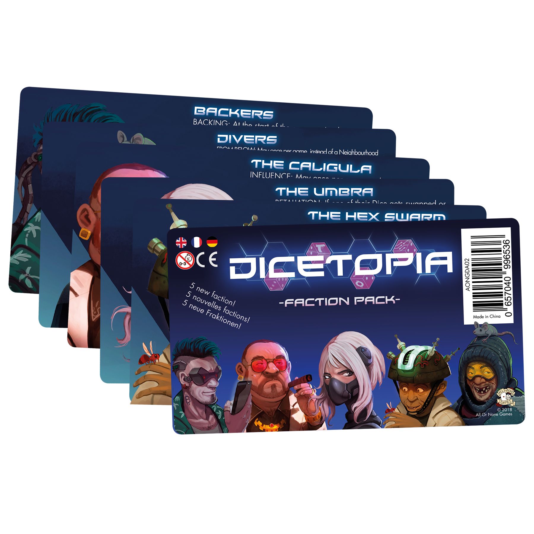 Dicetopia: Faction Pack