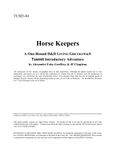 RPG Item: TUSI5-04: Horse Keepers