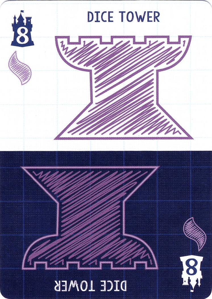 Blueprints of Mad King Ludwig: Dice Tower Promo Card