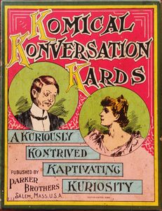 Komical Konversation Kards