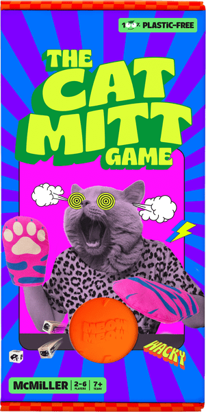 The Cat Mitt Game, McMiLLER, 2024 — front cover (image provided by the publisher)