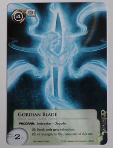 Android: Netrunner – Alternate Art Gordian Blade