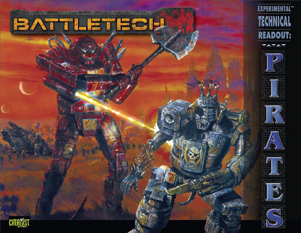 Coperta BattleTech: Experimental Technical Readout – Pirates