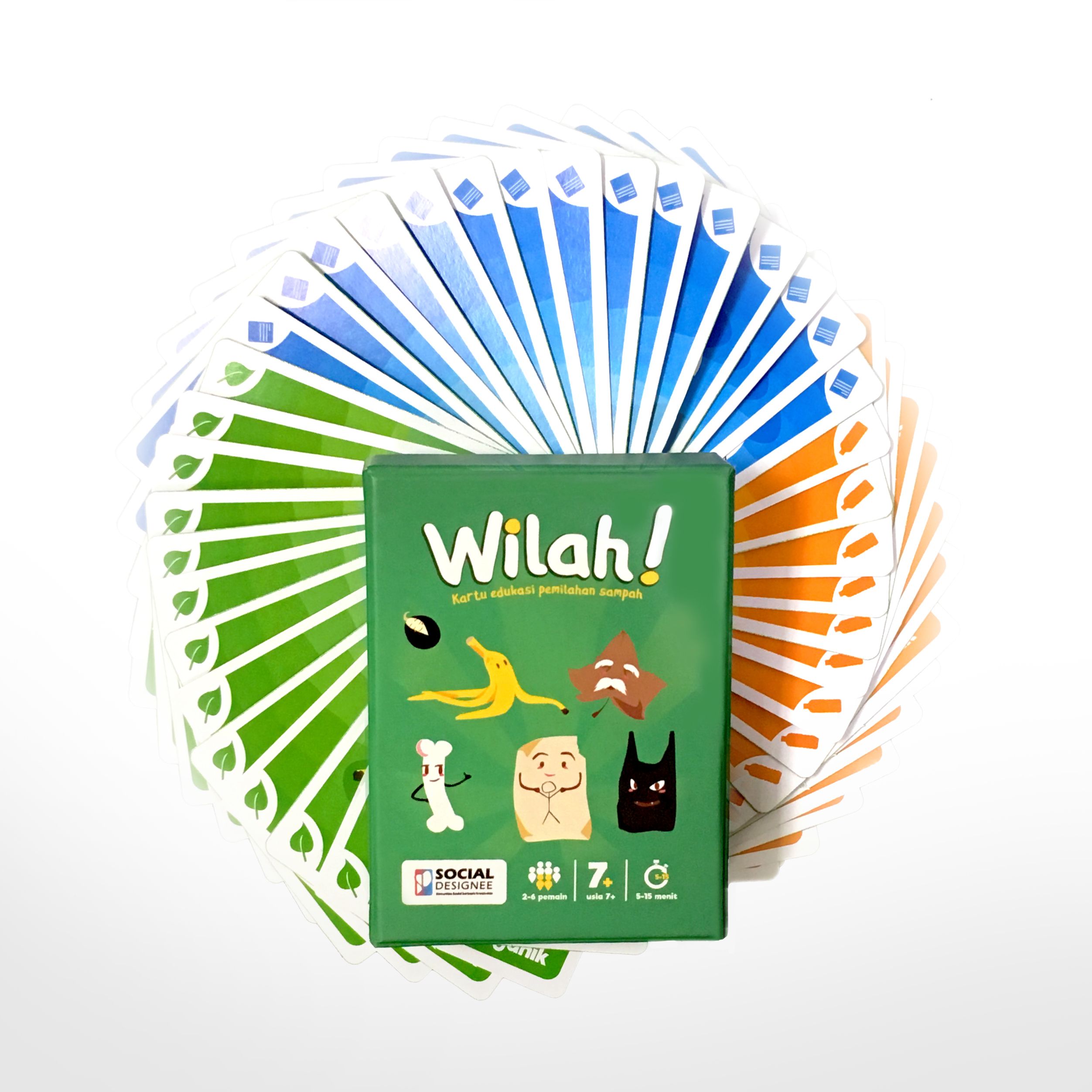 Wilah!: Waste Sorting Educational Card Game