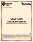RPG Item: Class Acts: Witch Archetypes