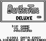 Video Game: BurgerTime Deluxe