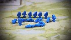 Robinson Crusoe: Adventures on the Cursed Island – Wooden Fish Tokens
