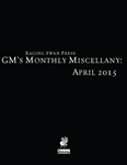 Issue: GM's Monthly Miscellany (April 2015)