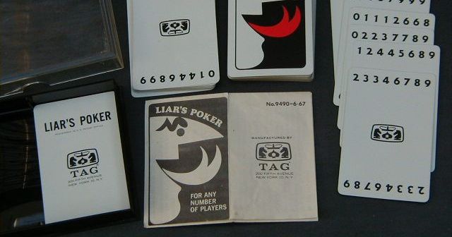Liar's Poker | Board Game | BoardGameGeek