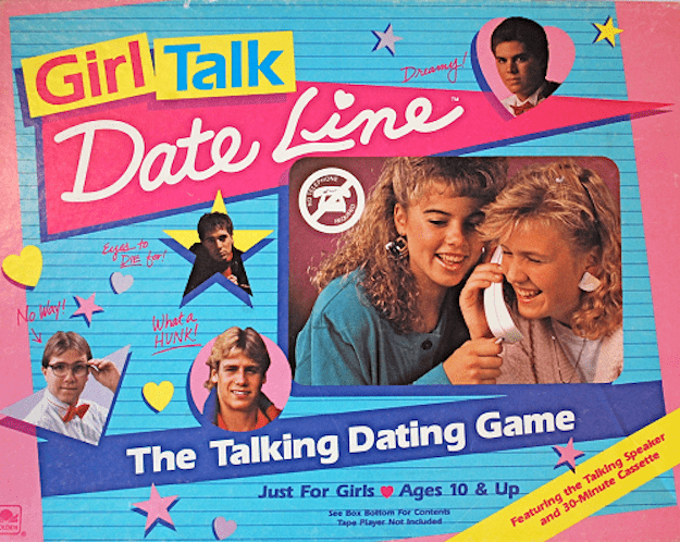 Dating board game with phone