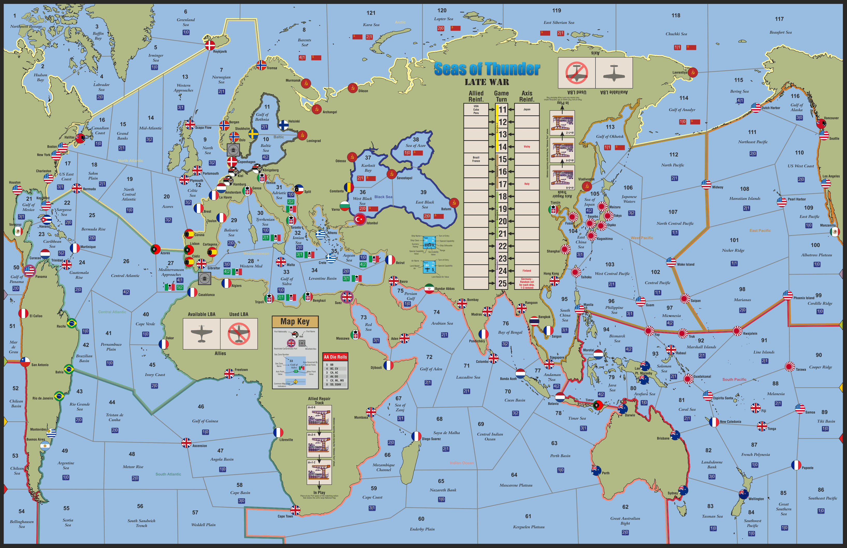 Seas of Thunder: Global Naval Warfare, 1939-45