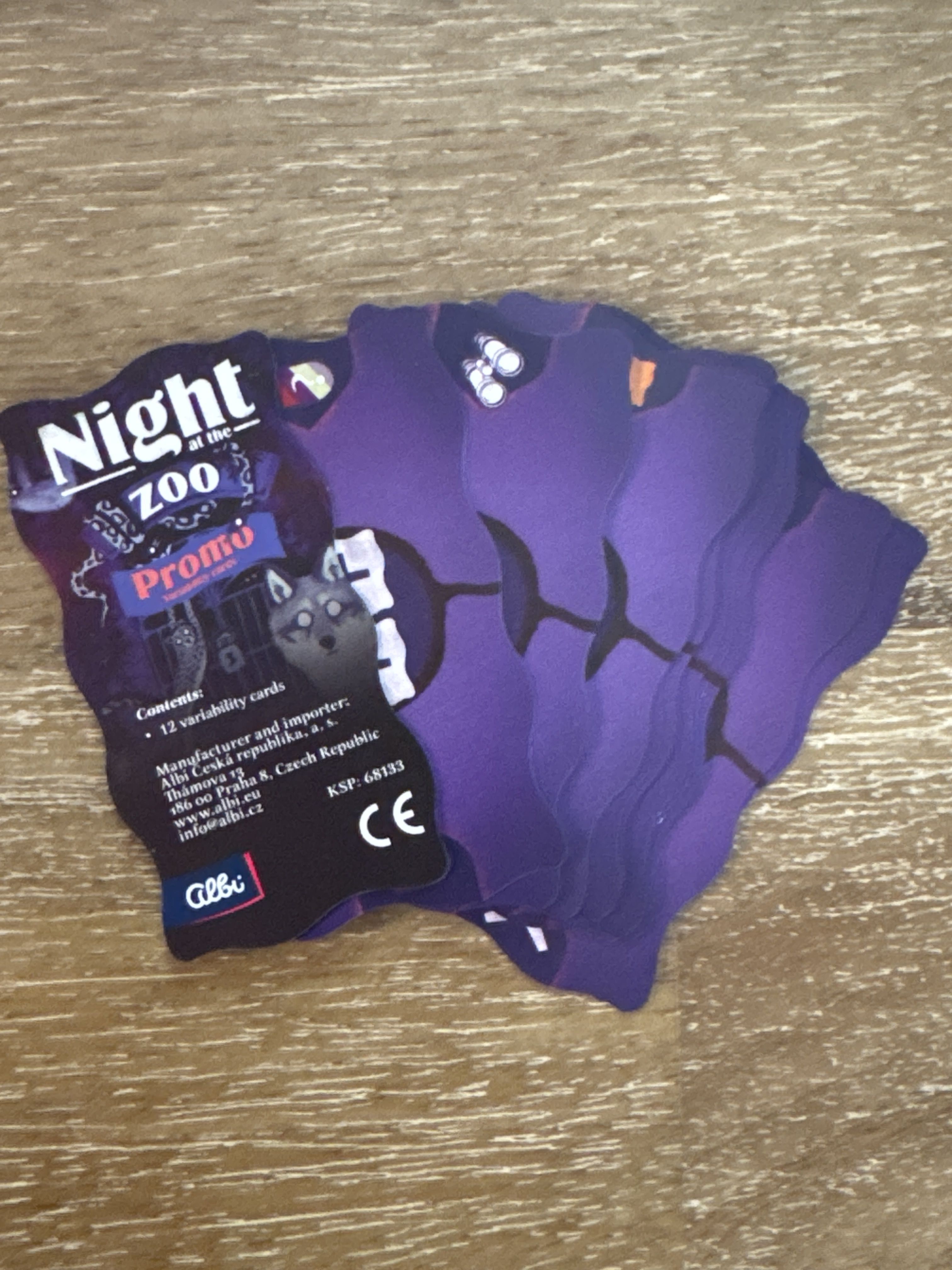 Night at the Zoo: Variability Cards