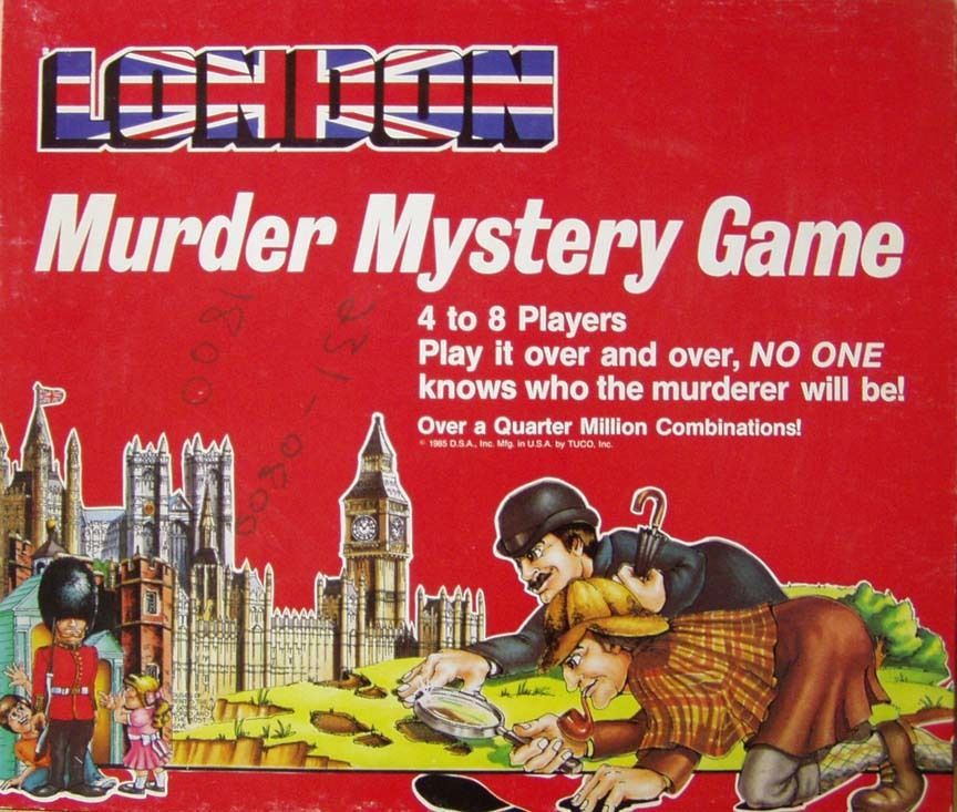 London Murder Mystery Game