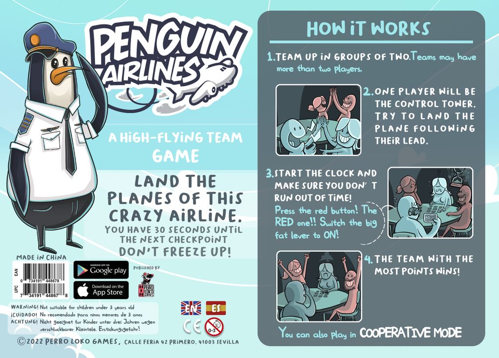 Illustration 10 de Penguin Airlines | Test your communication skills