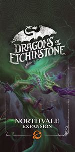 Dragons of Etchinstone Northvale espansione con 4 maghi elementali - copertina ufficiale Chip Theory Games