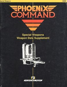 Phoenix Command: Special Weapons Weapon Data Supplement | Board Game ...