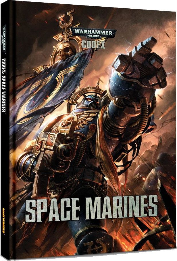 Coperta Warhammer 40,000 (Sixth Edition): Codex – Space Marines