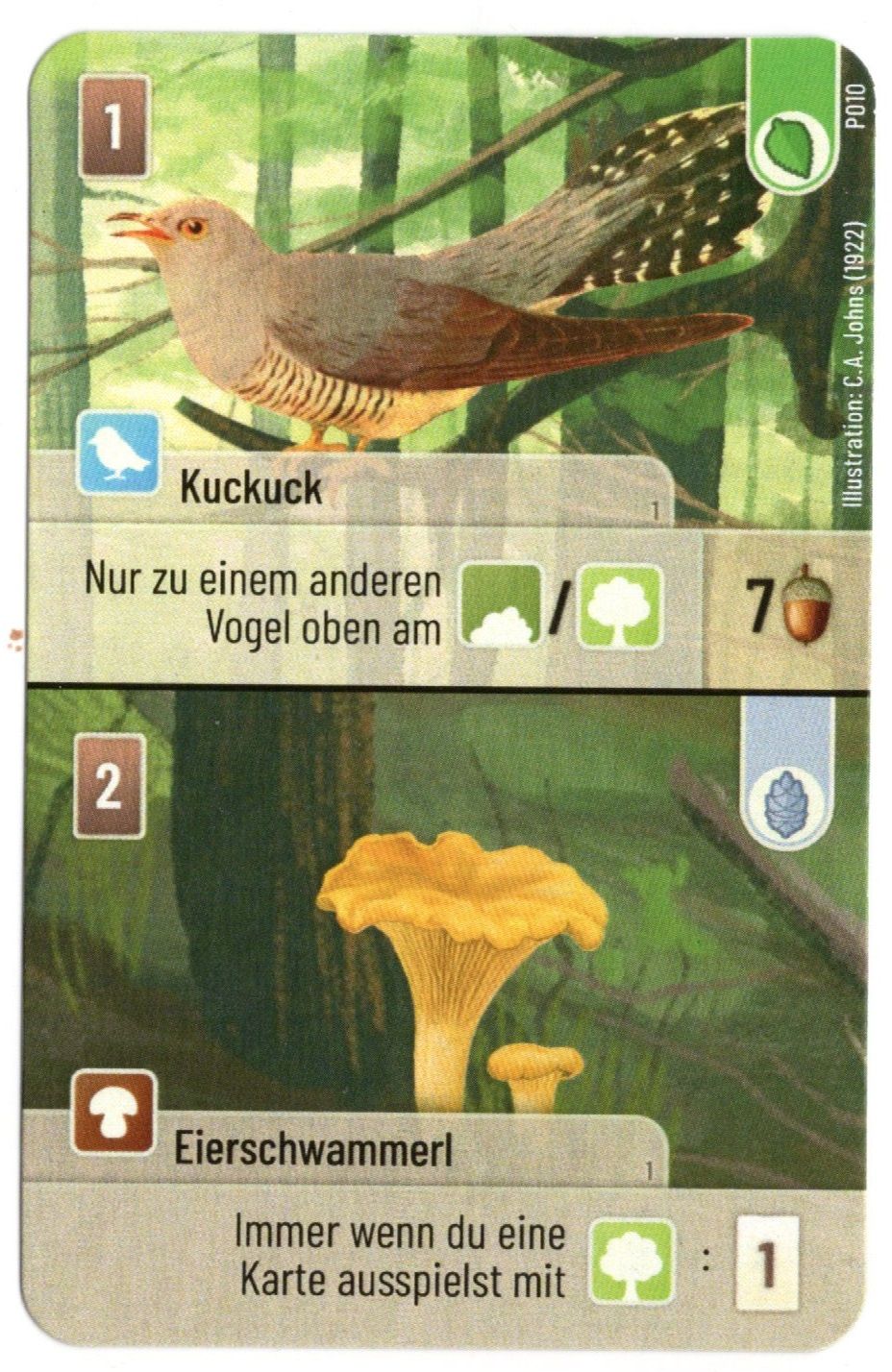 Mischwald: Kuckuck / Chanterelle Promo Card