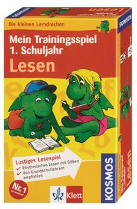 Die kleinen Lerndrachen: Mein Trainingsspiel 1. Schuljahr – Lesen