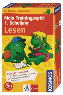 Die kleinen Lerndrachen: Mein Trainingsspiel 1. Schuljahr – Lesen