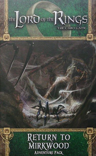 RETURN TO MIRKWOOD Adventure Pack Lord of the Rings LCG Game *Sealed New* 