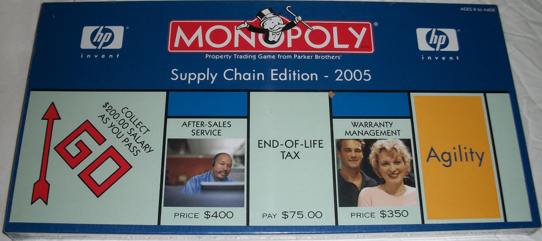 Monopoly: HP Supply Chain Edition-2005 cover art