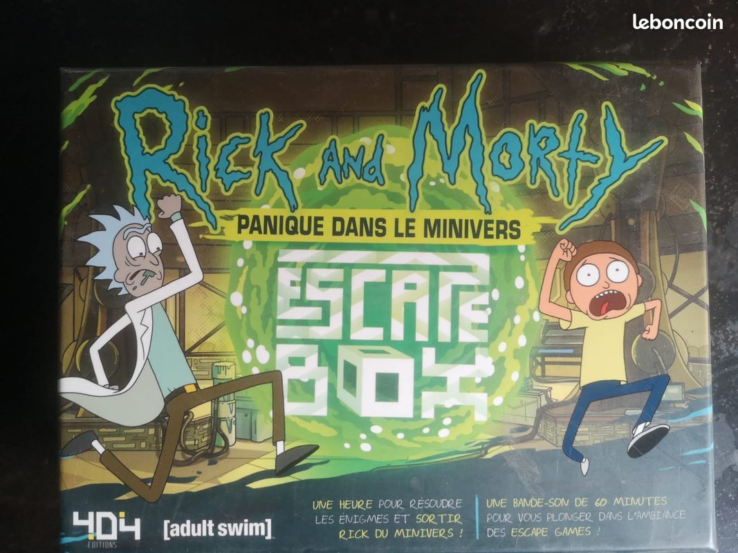 Escape Box: Rick et Morty – Panique dans le Minivers cover