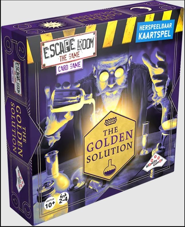 Boîte du jeu Escape Room: The Game – Card Game: The Golden Solution