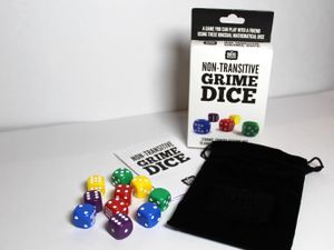 Non-Transitive Grime Dice