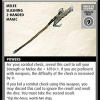 Pathfinder Adventure Card Game: Rise of the Runelords – "Horsechopper +1" Promo Card