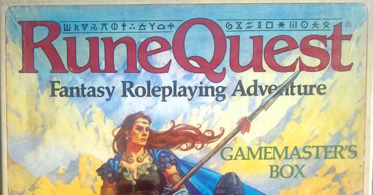 RuneQuest: Gamemaster's Box | RPG Item | RPGGeek