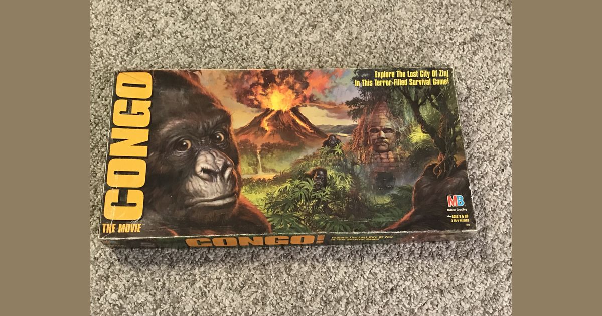 Congo The Movie Board Game Boardgamegeek