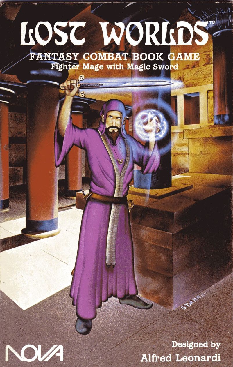 Lost Worlds: Fighter Mage with Magic Sword