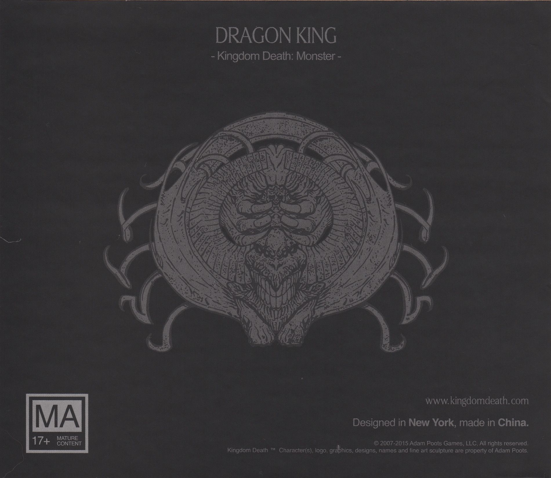 Kingdom Death: Monster – Dragon King Expansion cover art