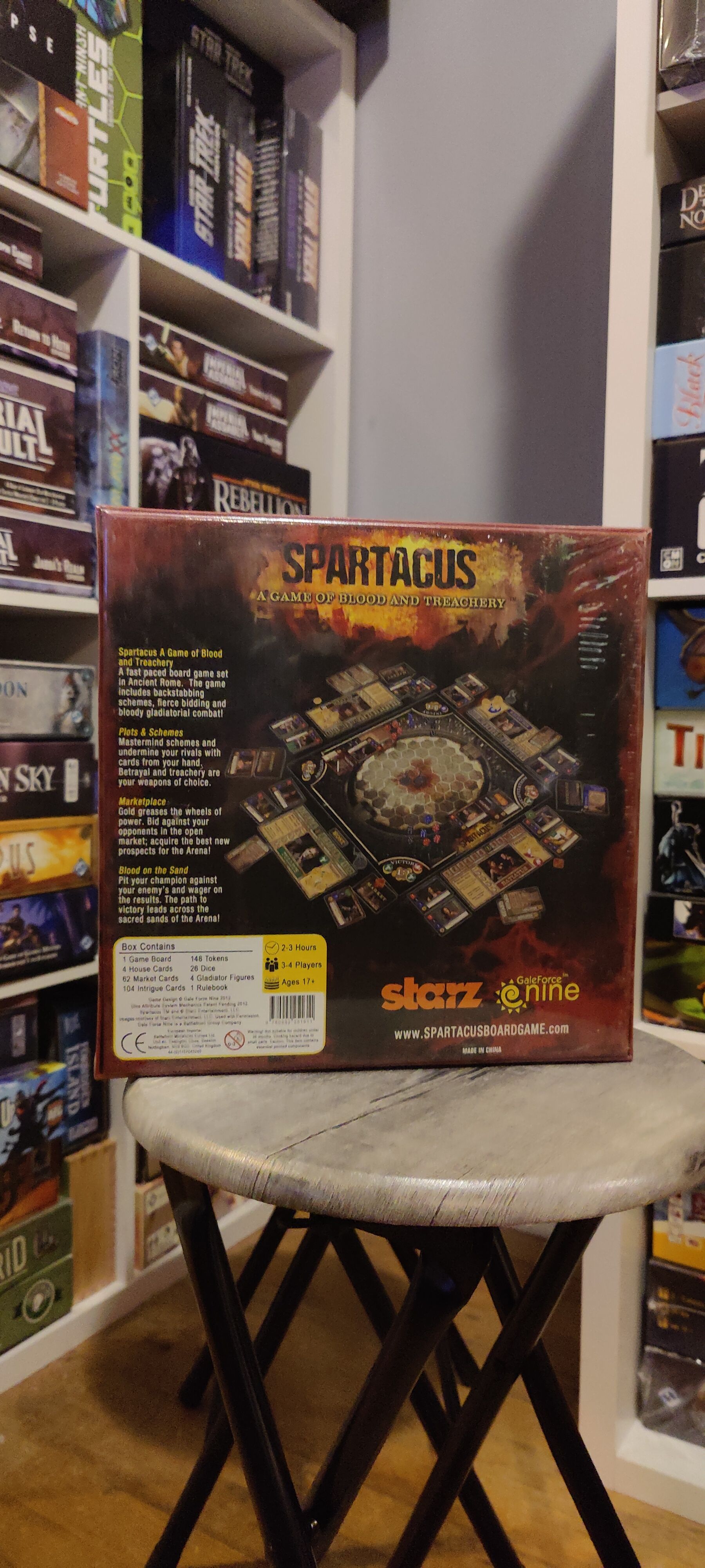 Spartacus: A Game of Blood and Treachery – Arena Legends – BoardGameGeek  Store