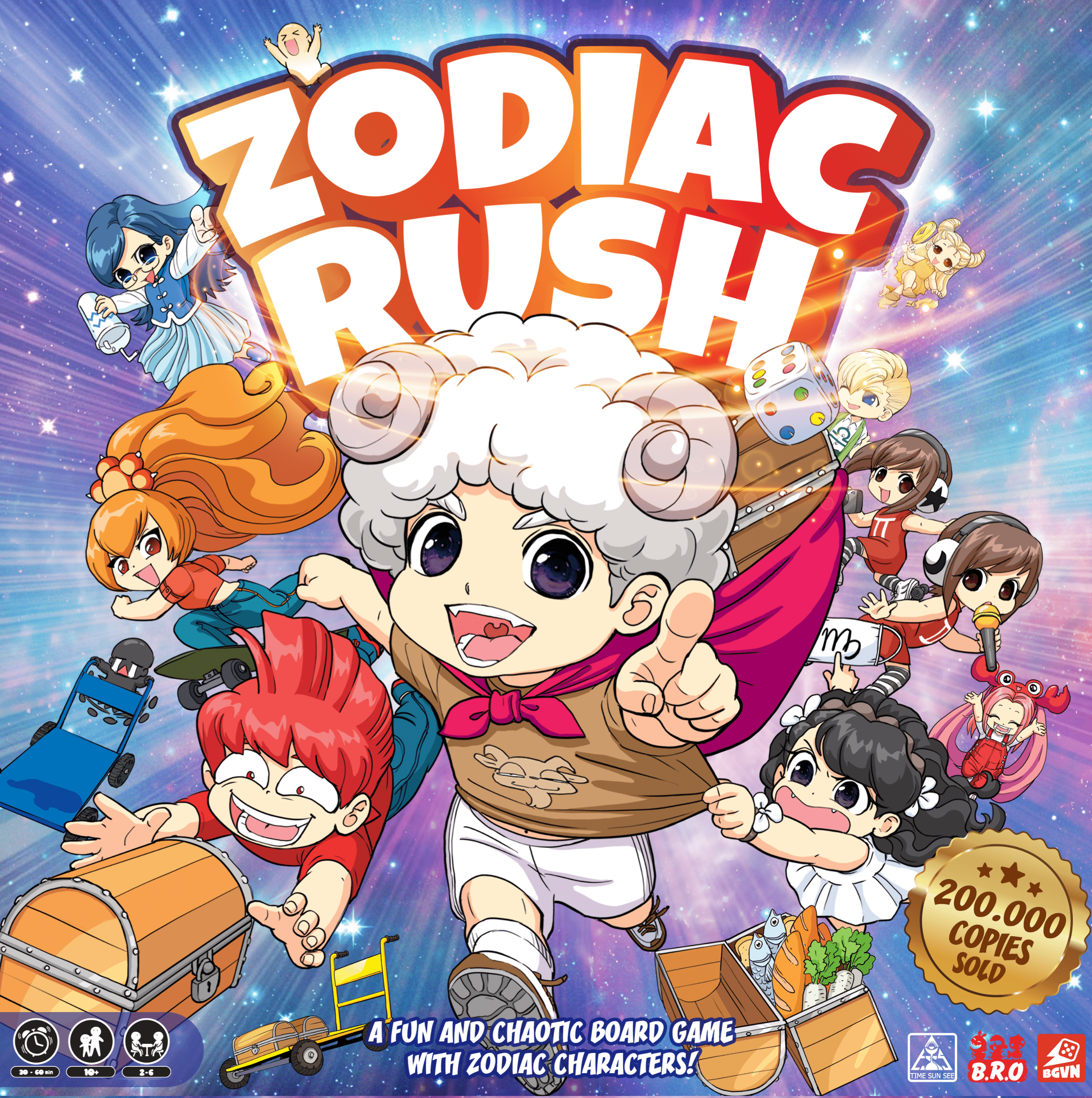 Zodiac Rush box art